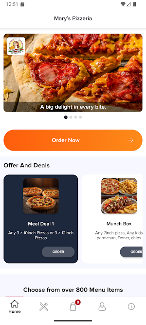 Mary’s Pizzeria Screenshot 1