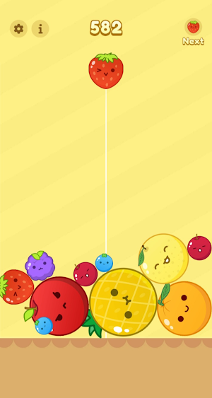 watermelon merge fruit crush Screenshot 3