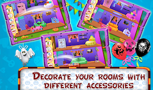 Halloween Home Decoration - Design your house Screenshot 1