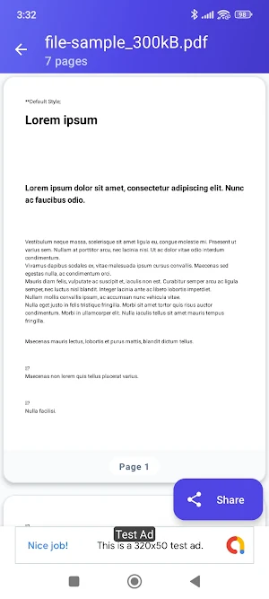 RTF to PDF Converter Screenshot 2