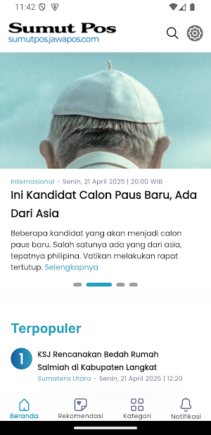 Sumut Pos Screenshot 1