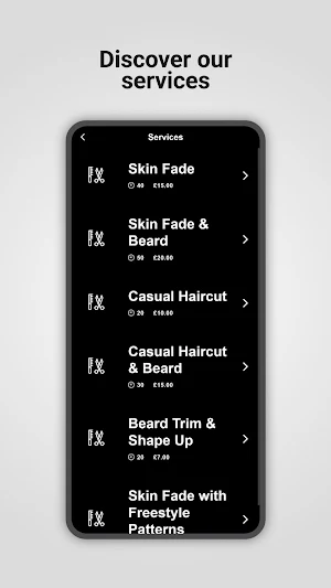R3VIVE BARBERS Screenshot 1