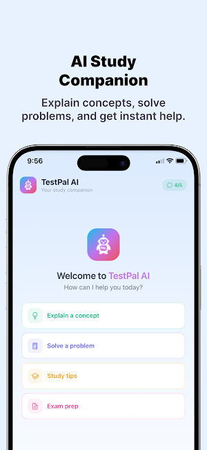 TestPal - AI Exam Companion Screenshot 3