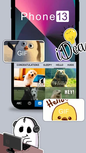 Phone 13 Midnight Theme Screenshot 3