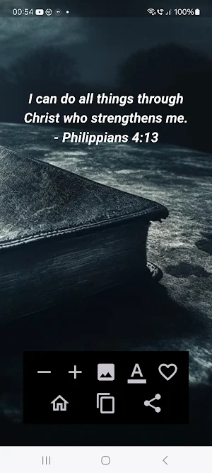 Motivational Bible Verses Screenshot 0