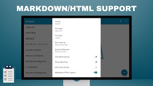 Notepad - Android TV Screenshot 1