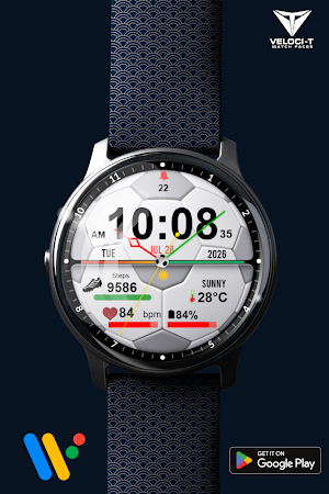 Soccer Face Y26 Watch Face Screenshot 3
