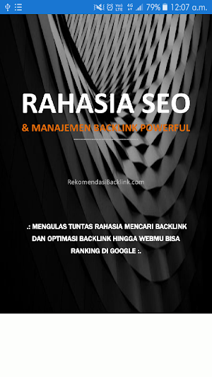 Rahasia SEO & Manajemen Backli Screenshot 1