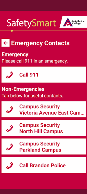 SafetySmart - Assiniboine Screenshot 1