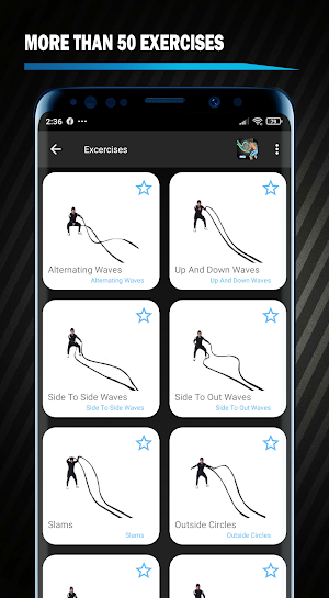 Battle Rope Workout Training Screenshot 2