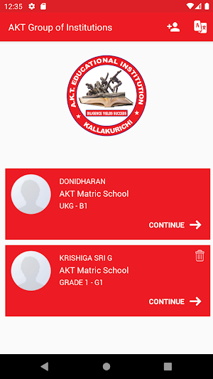 AKT Group of Schools Screenshot 1