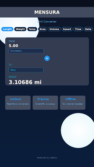 MENSURA — Unit Converter Screenshot 0