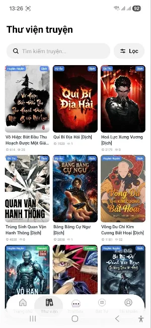 Si Truyện Screenshot 0