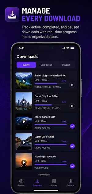 Vidoro – Video Downloader Screenshot 3