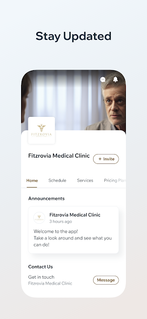 FMC Medical Clinic Screenshot 2