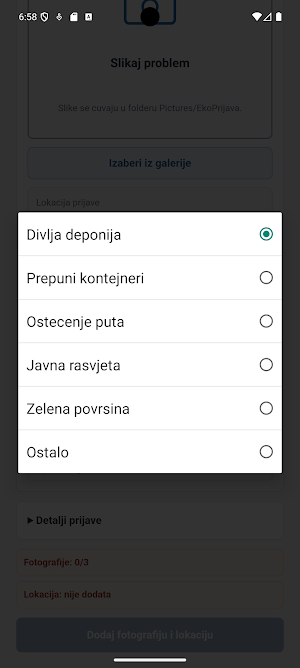 EkoPrijava Screenshot 3