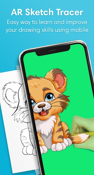 AR Draw Sketch - Trace & Paint Screenshot 2