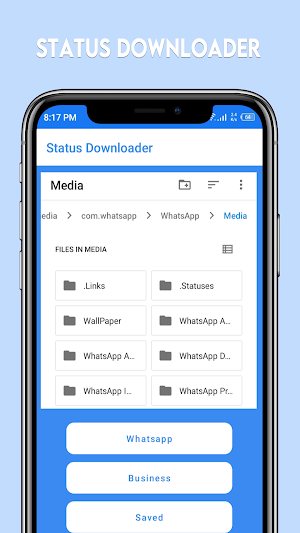 Long Status Uploader -WhatSaga Screenshot 1