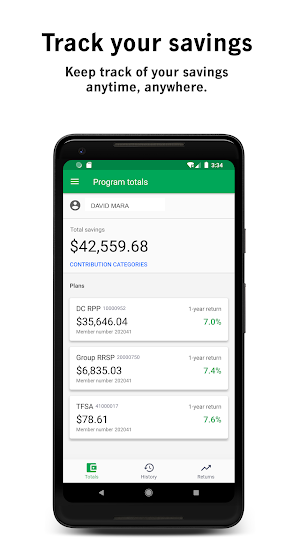 Manulife Mobile Screenshot 1