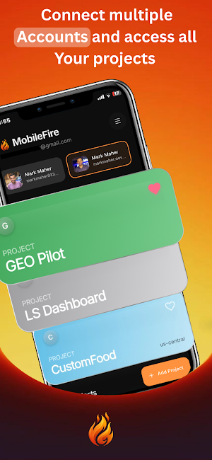 Firebase Manager - MobileFire Screenshot 1
