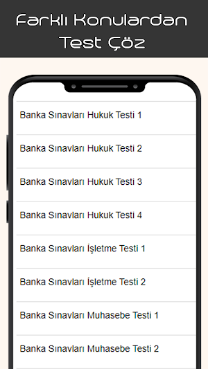 Banka Sınavları Hazırlık Screenshot 0