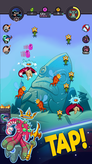 Tap Temple: Monster Clicker Idle Game Screenshot 0
