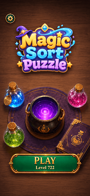 Magic Sort Puzzle - Water Sort Screenshot 3