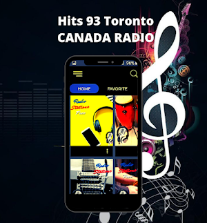 Hits 93 Toronto CANADA RADIO Screenshot 2