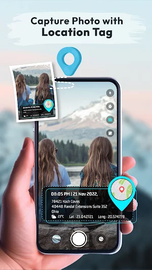 GPS Photo: Location Map Tags Screenshot 1