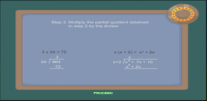 Dividing a Polynomial by a Binomial Screenshot 2