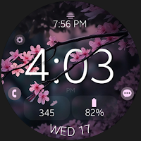 Cherry Blossom Watch Face