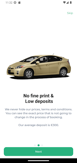 GeorgiaCar car rent in Georgia Screenshot 1