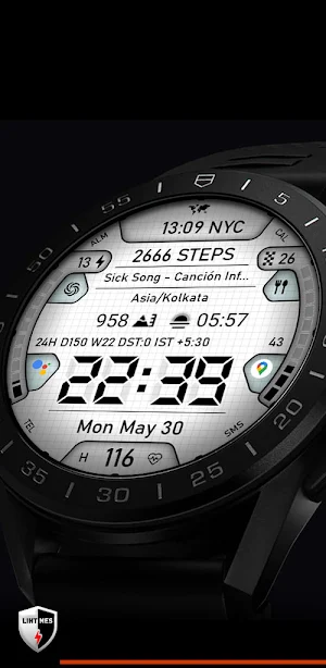 Digital Watch Face 055 Screenshot 2