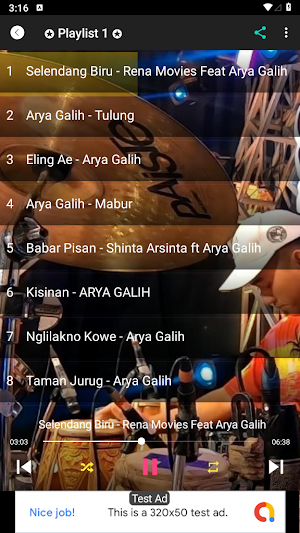 Selendang Biru Arya Galih Screenshot 0