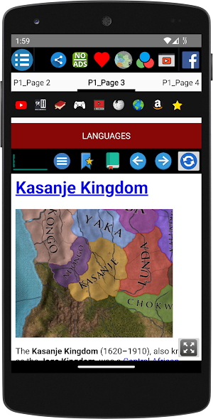 Map of Angola Screenshot 3
