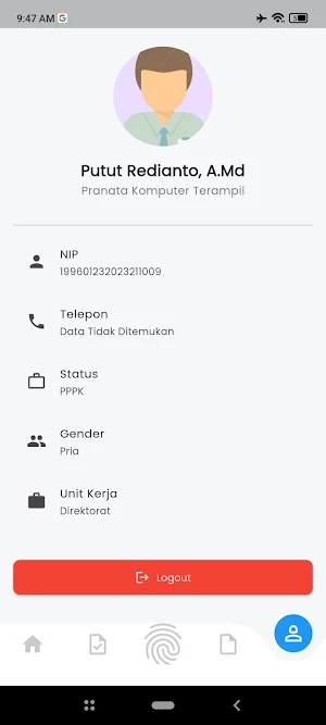 Presensi Polkesta Screenshot 2