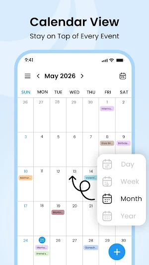 Calendar 2026 Screenshot 1