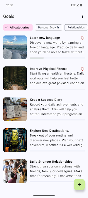 Goal Planner Screenshot 0
