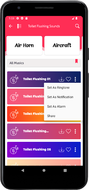 Toilet Flushing Sounds Screenshot 3