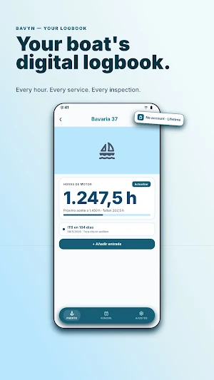 Bavyn: Boat Maintenance Log Screenshot 0