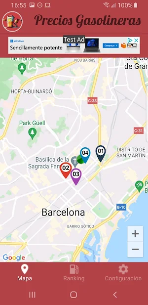 Precio gasolina en España Screenshot 1