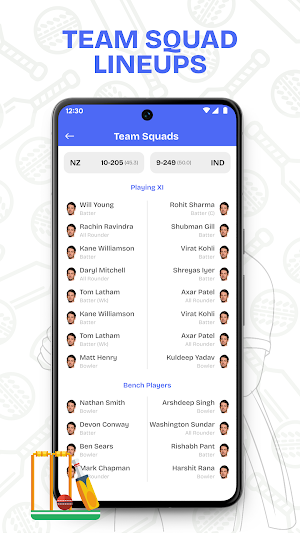 LiveCricks: Live Cricket Score Screenshot 3