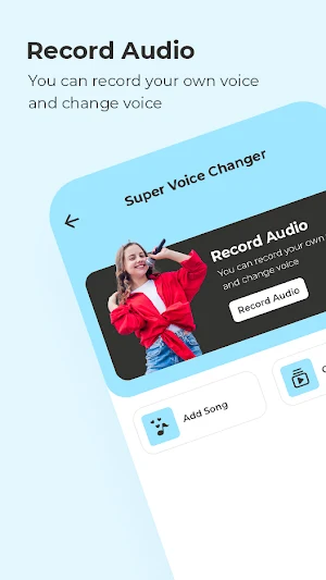 Super Voice Edit, voice change Screenshot 0