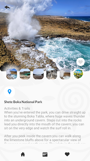Curaçao travel app Screenshot 2