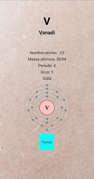 Elements de la taula periòdica Screenshot 2