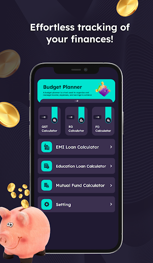 Personal Budget & Loan Tracker Screenshot 1
