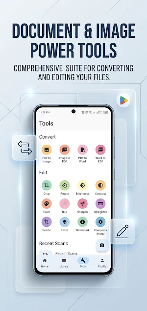 CamScan – PDF Scanner & Edit Screenshot 1
