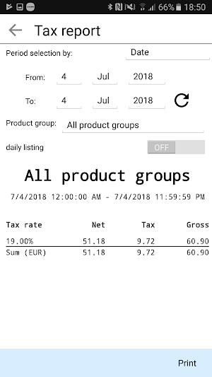 POS | SmartCafe Standard - POS system Screenshot 3