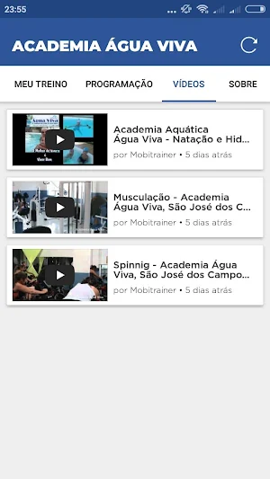 Academia Água Viva Screenshot 3