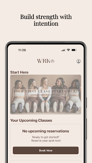 WRK Pilates Studio Screenshot 1